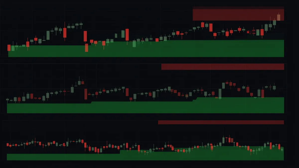 Multi-timeframe analysis in a demand and supply trading course